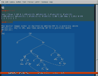 A syntax tree